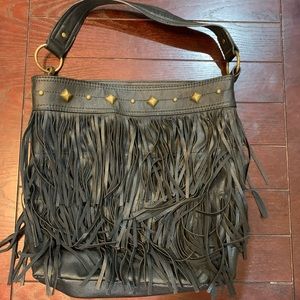 Carlos Santana fringe purse